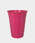 Vaso de plástico transparente y colorido Pet C14