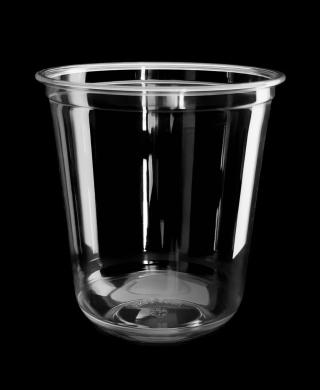 Vaso de helado transparente en forma de U GK90/375UC